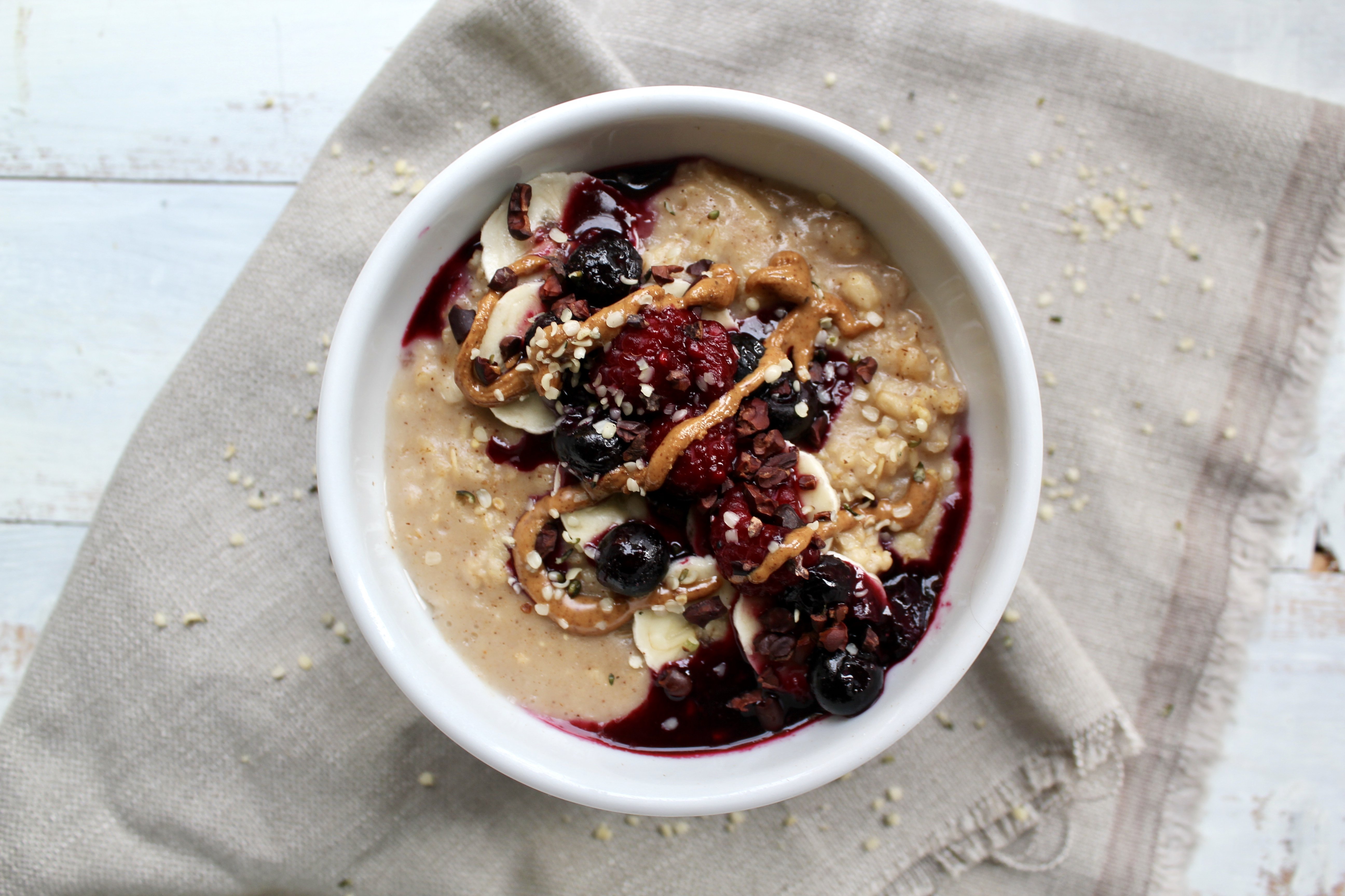 Warming Cardamom Spiced Porridge - Sarah Malcolm