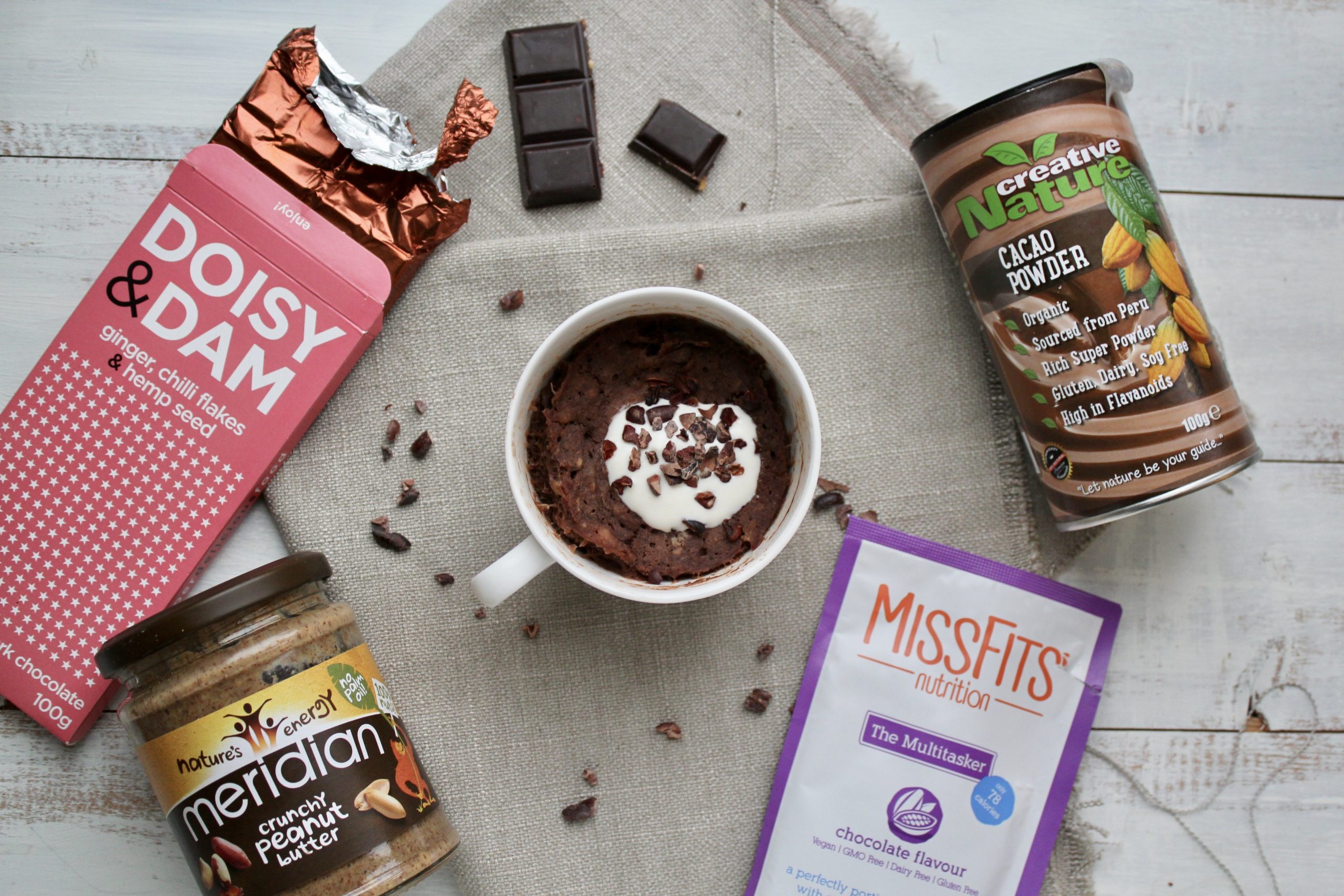 Vegan Protein Mug Cake Sarah Malcolm